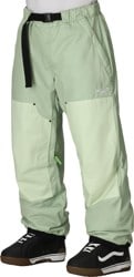 686 Huf Double H Pants - (huf) green colorblock