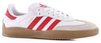 Adidas PUIG Samba Skate Shoes - footwear white/red/gum