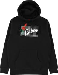 Baker Black Roses Hoodie - black