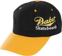 Baker Cool Place Snapback Hat - black/yellow