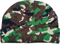 Carpet C-Star All Over Jacquard Beanie - camo