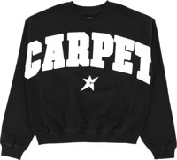 Carpet Carpet Crew Sweatshirt - black