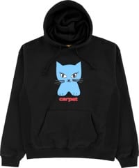 Carpet Cat Hoodie - black