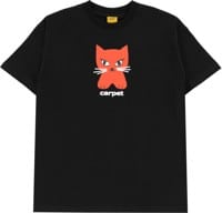 Carpet Cat T-Shirt - black