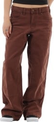 Dickies Women's River Ranch Double Knee Pants - cappuccino