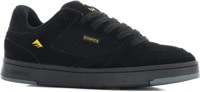 Emerica Mute Skate Shoes - black/yellow/black