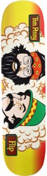Flip Penny Tom's Friends 8.125 Skateboard Deck - rasta stripe