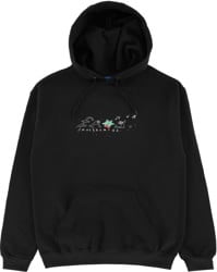 Frog Happy Dirty Frog Hoodie - black