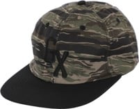 GX1000 GX Snapback Hat - tiger camo/black
