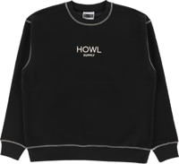 Howl DWR Crew Neck Sweatshirt - black