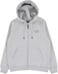 Howl DWR Zip Up Hoodie - heather grey
