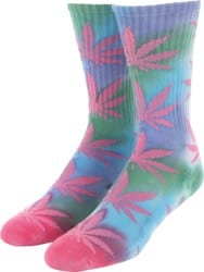 HUF Drip Dye Plantlife Sock - pink