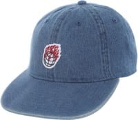 Lo-Res Hellscape Strapback Hat - blue