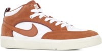 Nike SB Leo React Skate Shoes - dark russet/dark russet-white-dark pony