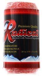 One MFG Beer All-Temp Snowboard Wax - red