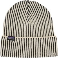 Patagonia Fisherman's Rolled Beanie - contrast stripe: black