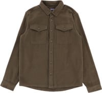 Patagonia Organic Cotton Fjord Flannel Shirt - whole weave: marlow brown