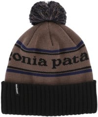 Patagonia Powder Town Beanie - park stripe: marlow brown