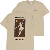 Polar Skate Co. No Complies Forever T-Shirt - sand