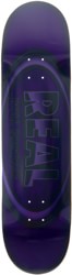 Real DBX Oval 8.38 Basalt Skateboard Deck - purple