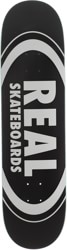 Real Team Classic Oval 8.25 Skateboard Deck - black