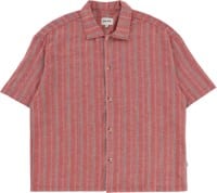 Rhythm Charlie Relaxed S/S Shirt - red