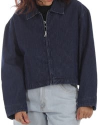 Rhythm Women's Denim Cropped Jacket - indigo