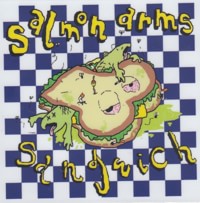 Salmon Arms Digi Sticker - sangwich