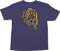 Santa Cruz Kids Stranger Things Demogorgon Dot T-Shirt - cobalt