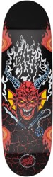 Santa Cruz Stranger Things Hellfire Club Flames 9.0 Skateboard Deck