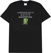 Sci-Fi Fantasy Dark Phophecy T-Shirt - black