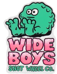 Snot Wide Boys MD Sticker - pink