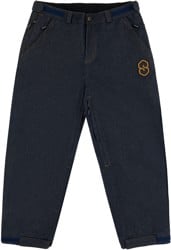 Souvenir 3 Ply Denim Pants - dark indigo