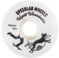 Speedlab Wisenbaker Pro Model Skateboard Wheels - white/black (99a)