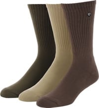 Tactics Icon Sock 3 Pack - earth