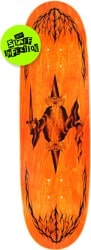 Tactics Logan Staff Infection 9.1 Egg Shape Skateboard Deck - orange