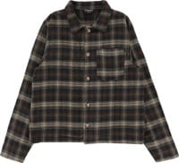 Tactics Midweight Cotton Flannel Shirt - earth
