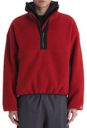 The North Face TNF Red Box 1/2 Zip - cardinal red