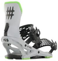 YES Select Snowboard Bindings 2026 - yay grey