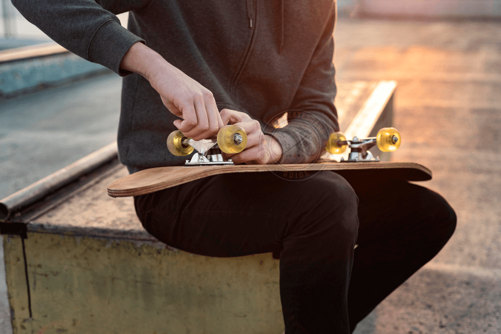 How to assemble a skateboard without a skate tool