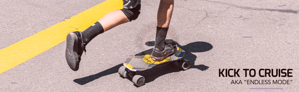 Swagtron NG-3 Swagskate Electric Skateboard - Best with A.I. Smart Sensors